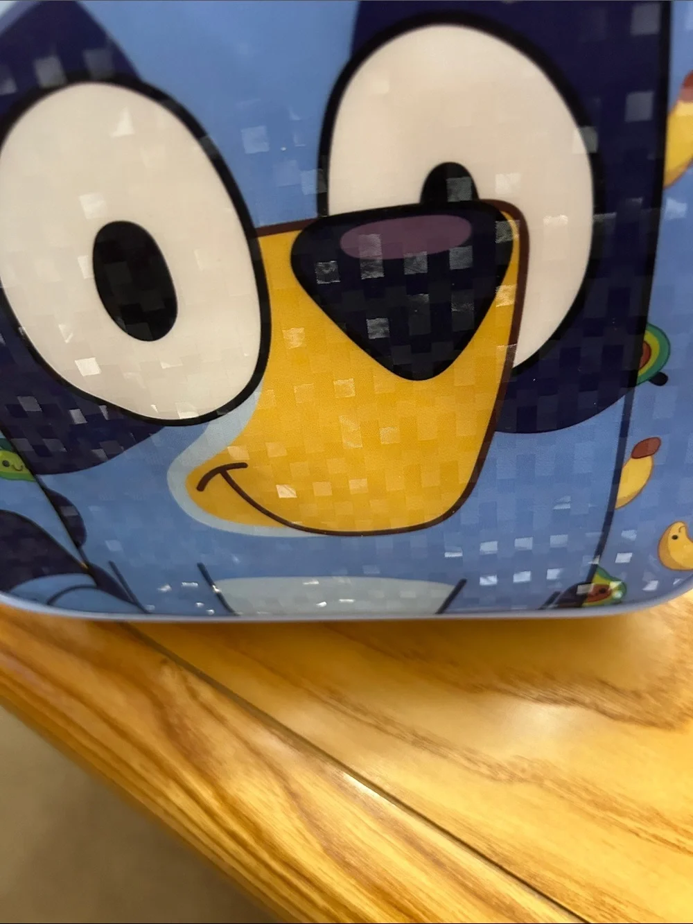 Bluey Kids Blue Lunch Bag and Straw Cup Set - Blue